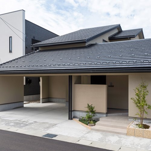 注文住宅のガレージ9