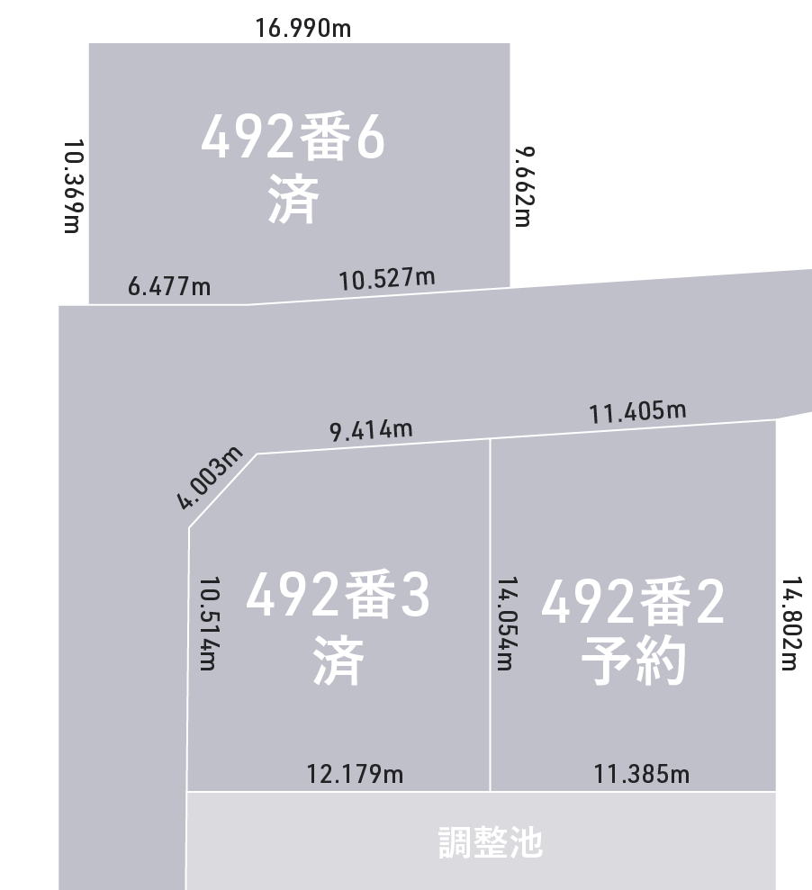 白山市笠間町注文住宅用地