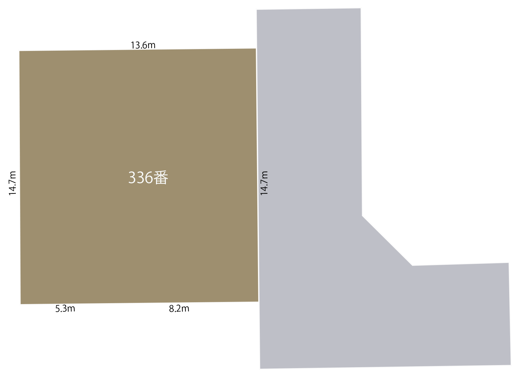 白山市中成注文住宅用地