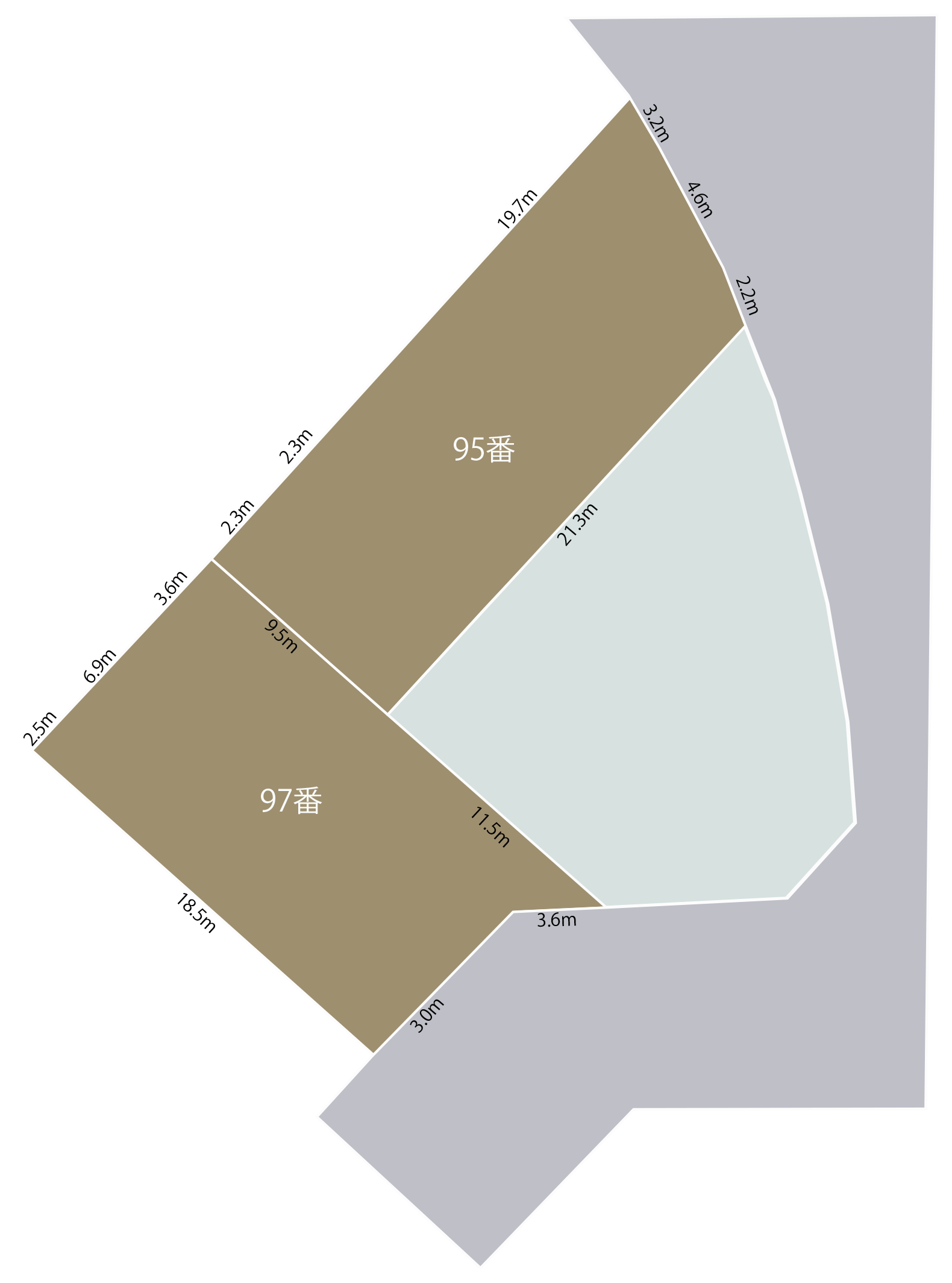 白山市北安田一丁目注文住宅用地